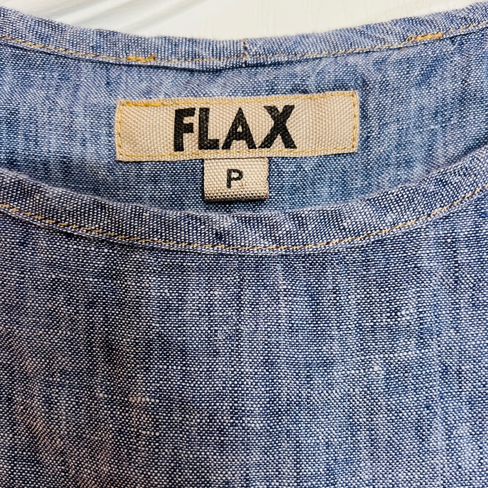FLAX Blue Top